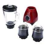 ⁦خلاط سنكور كهربائي 1.5 لتر - 600 وات - أحمر SBL4373RD⁩ - الصورة ⁦2⁩