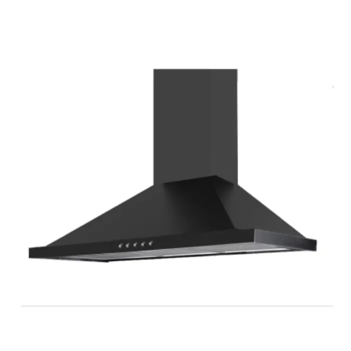 شفاط 90 سم هرمي بولم 3 سرعات إيطالي - أسود PLATINUMNERO90 شفاط 90 سم