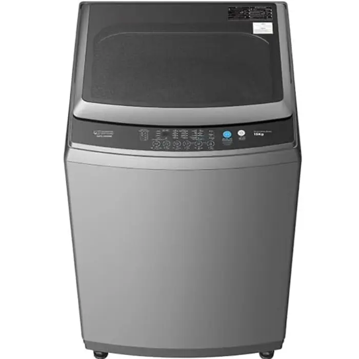 غسالة 15 كيلو اتوماتيك جنرال سوبريم تعبئة علوية - فضى غامق GSTL15V8SM غسالة 15 كيلو