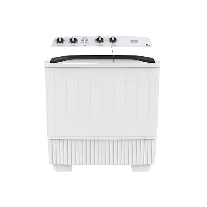 غسالة جنرال سوبريم حوضين 12 كيلو – ابيض GSTT12XW غسالة جنرال سوبريم