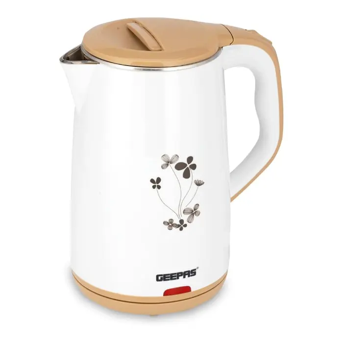 غلاية ماء كهرباء جيباس 1.8 لتر 1500 وات - ابيض GK6138 غلاية ماء كهرباء جيباس