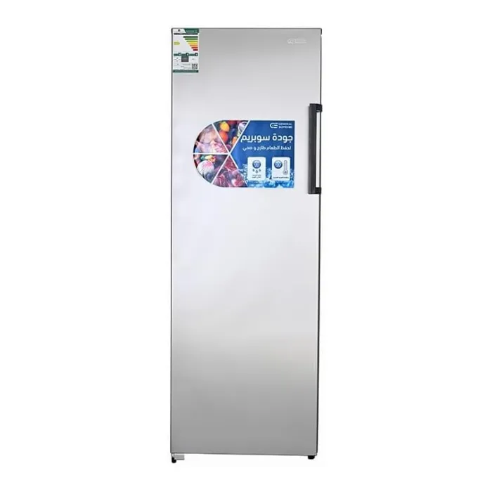 فريزر جنرال سوبريم عمودي 8 قدم - ستيل GS311SN فريزر جنرال سوبريم