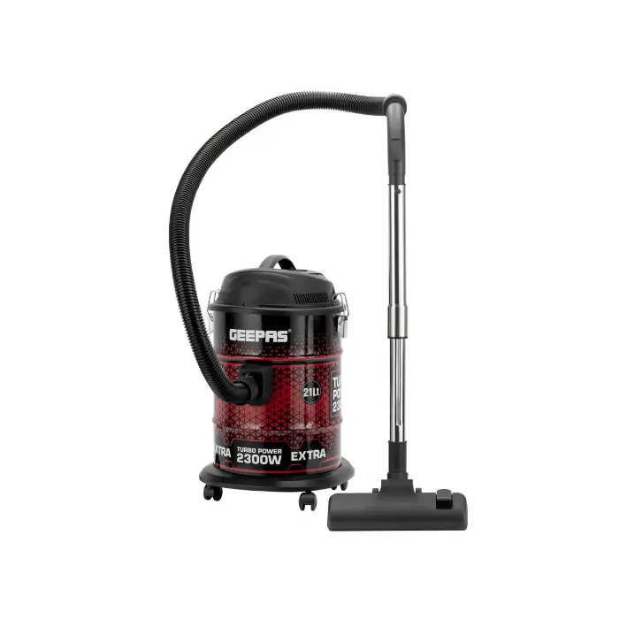 مكنسة جيباس برميل 21 لتر 2300 وات - اسود GVC19018 مكنسة جيباس برميل