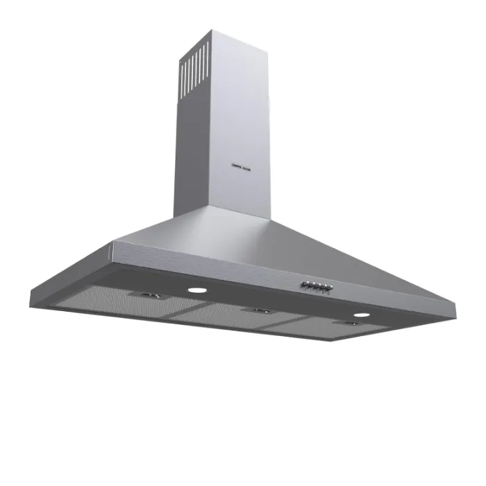 شفاط 90 سم هرمي جنرال جولدن - 3 سرعات - ستيل EHD90K شفاط 90 سم