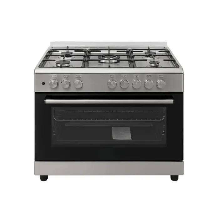 فرن غاز جي ال جنرال 60*90 سم - 5 عيون - ستيل F9S50G2-IF فرن غاز