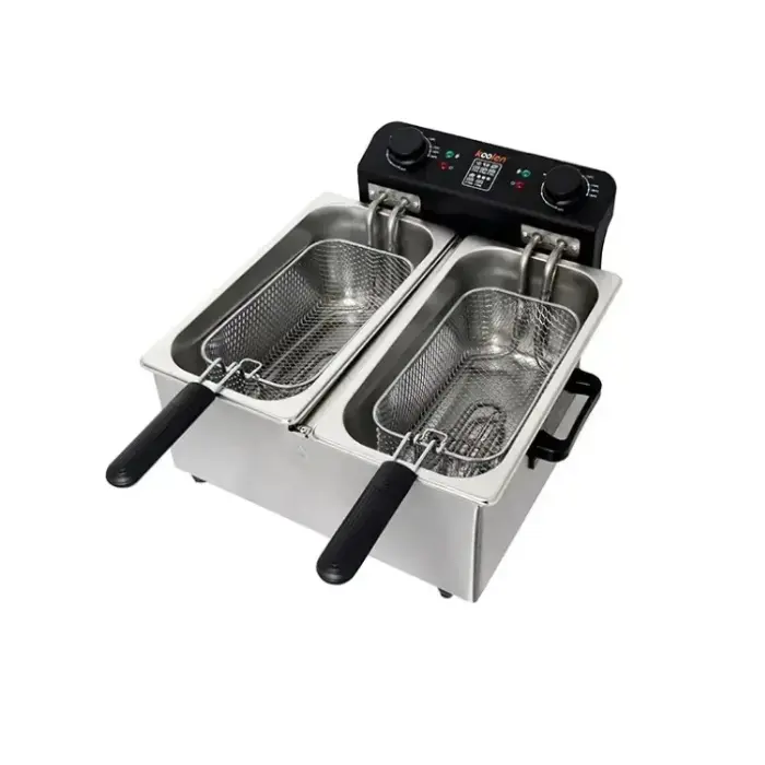 مقلاة عميقة كهربائيه كولن 6 لتر - 2800 وات - ستيل 816102013 مقلاة عميقة