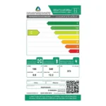⁦ثلاجة 19 قدم دولابى هايسنس - انفرتر - ستيل RS3P558NAIC⁩ - الصورة ⁦3⁩