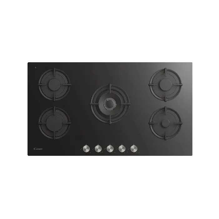 موقد غاز مسطح بلت ان كاندي 5 شعلات 90 سم - اسود CVG938WPB SASO موقد غاز مسطح