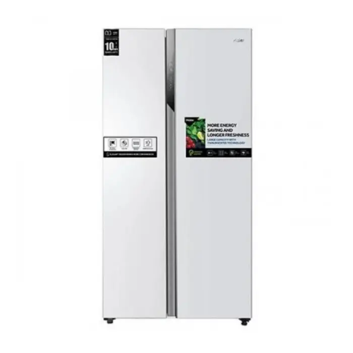 ثلاجة دولاب هاير 17 قدم - ابيض HRF-650WW ثلاجة دولاب
