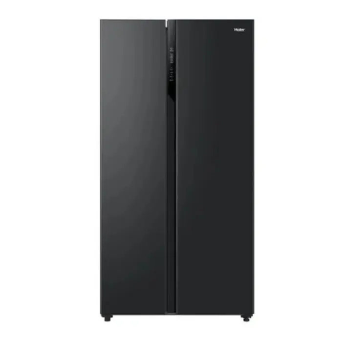 ثلاجة ١٨ قدم دولابي هاير - اسود HRF-650DB ثلاجة ١٨ قدم