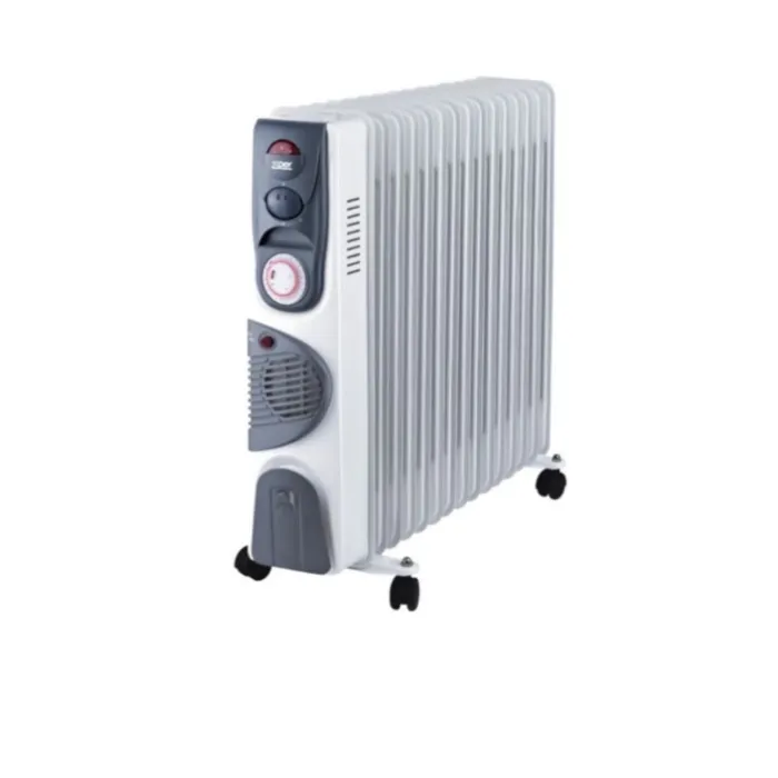دفايه اكسبير زيتية 2400 وات 15 ريشة - أبيض XP24WOF-15W22 دفايه اكسبير