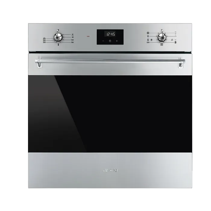 فرن بلت ان كهرباء سميج 60 سم - ستيل SF6300TVX فرن بلت ان